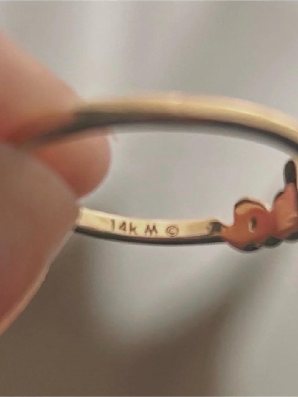 Maui Divers beautiful 14k gold  'aloha' ring!